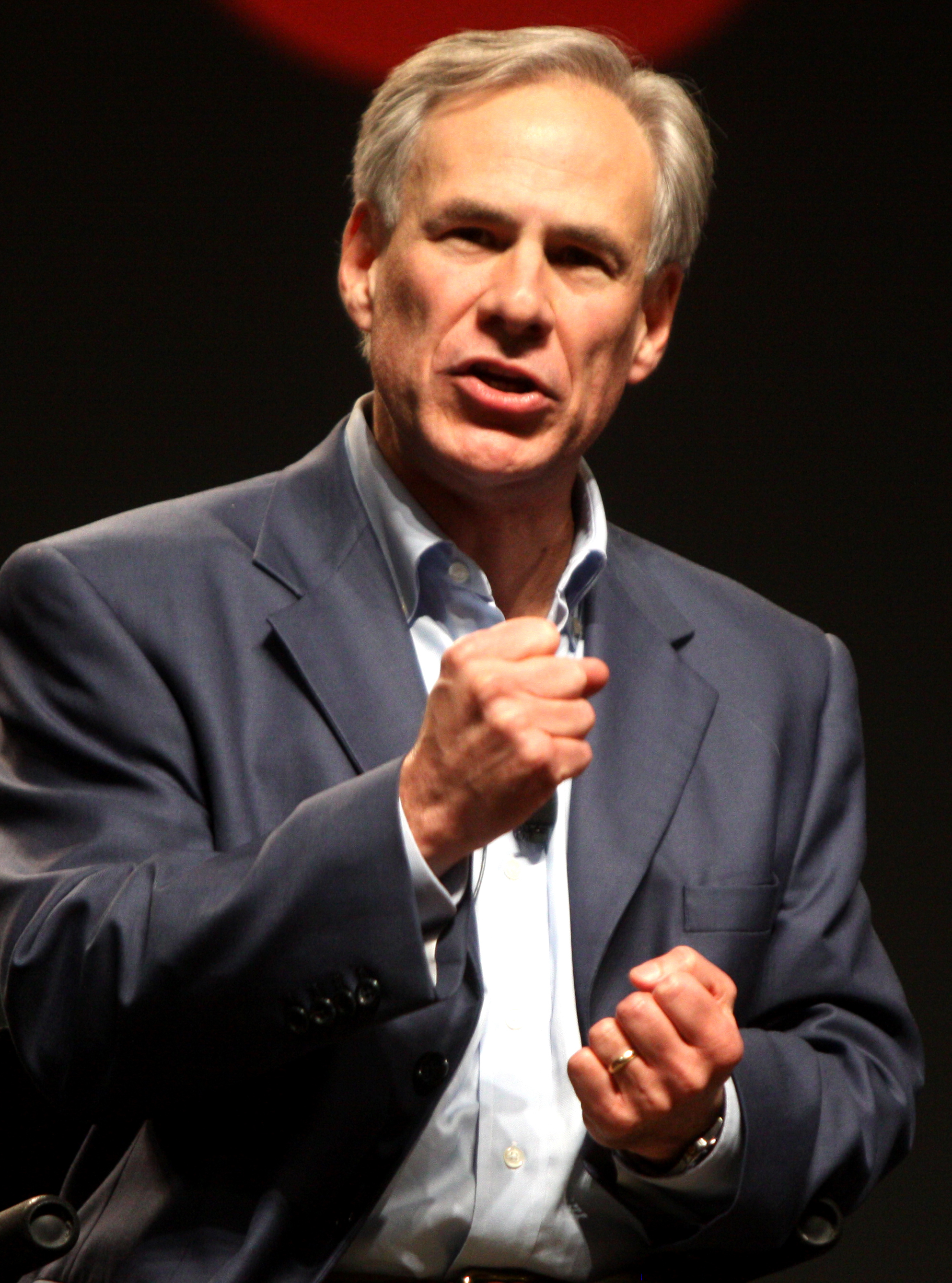 Portrait of Greg Abbott